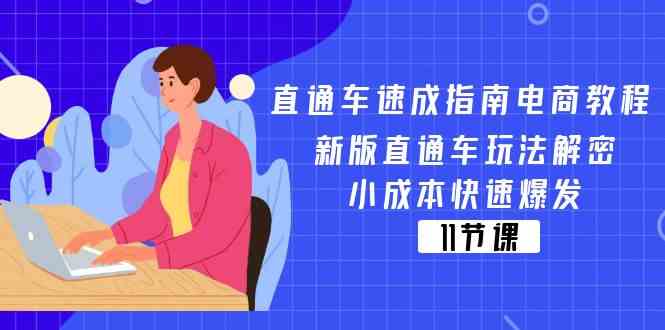 直通车速成指南电商教程：新版直通车玩法解密，小成本快速爆发（11节）-wanlih项目库