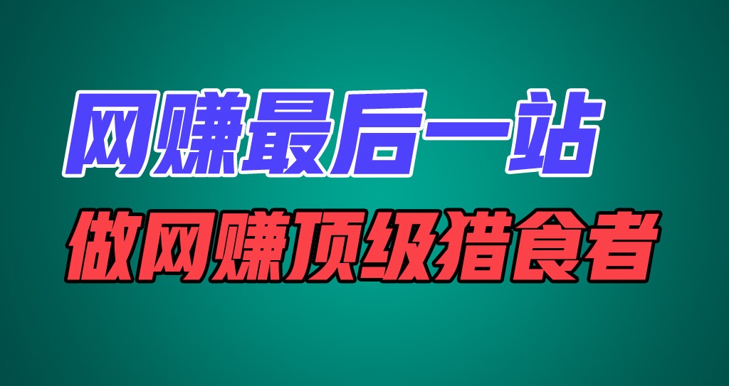 网赚最后一站，卖项目，做网赚顶级猎食者-wanlih项目库