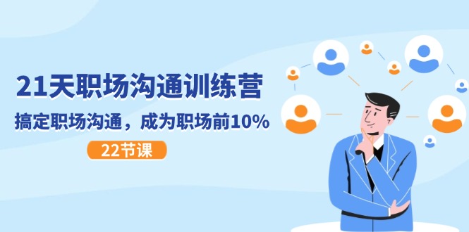 （11615期）21天职场沟通特训营，搞定 职场沟通，成为 职场前10%（22节）-wanlih项目库