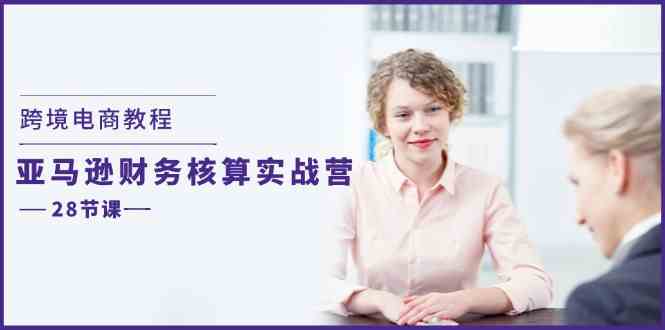 跨境电商教程：亚马逊财务核算实战营（28节课）-wanlih项目库