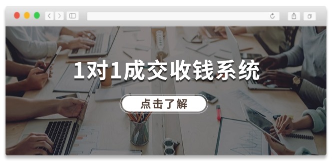 1对1成交收钱系统，全网130万粉丝，十年专注于引流和成交！-wanlih项目库