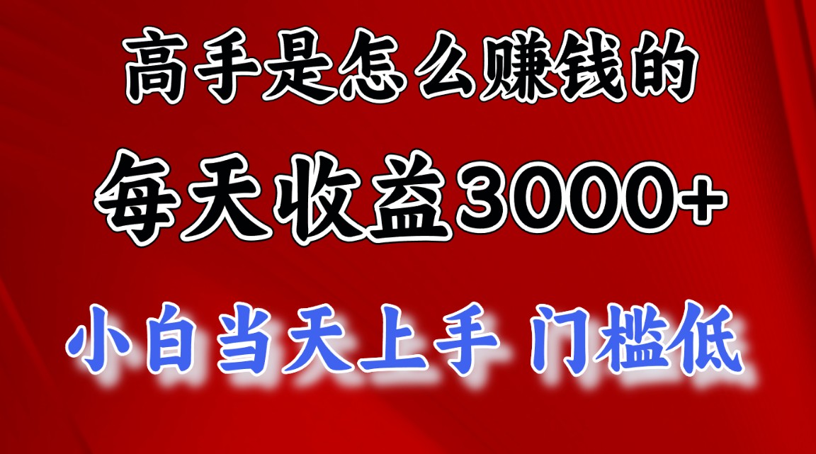 （12144期）1天收益3000+，月收益10万以上，24年8月份爆火项目-wanlih项目库