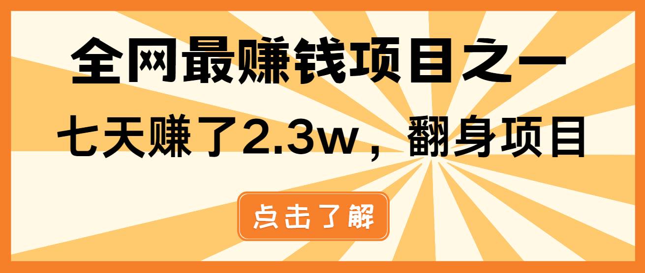 （13674期）小白必学项目，纯手机简单操作收益非常高!年前翻身！-wanlih项目库