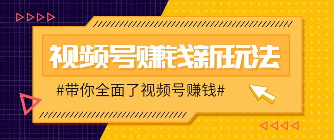视频号短视频带货新玩法，用这个方法，一天佣金4407(附详细教程)-wanlih项目库