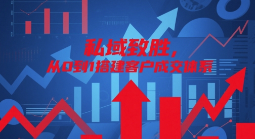 私域致胜，从0到1搭建客户成交体系-wanlih项目库