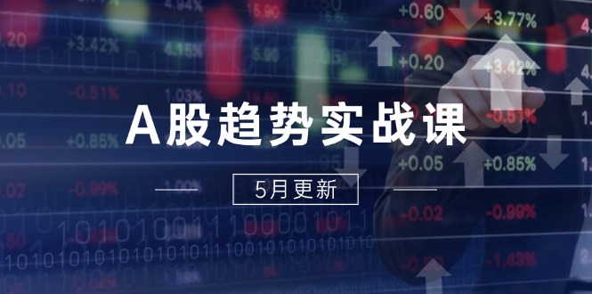 A股趋势实战课：主力动向+政策红利，2025全年策略5月更新-wanlih项目库